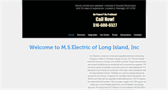 Desktop Screenshot of mselectricofli.com